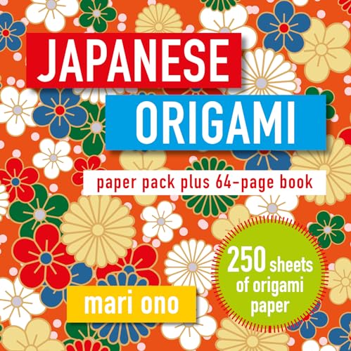 Japanese Origami: Paper block plus 64-page book [Paperback]