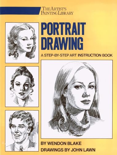 Portrait Drawing: A Step-By-Step Art Instruction Book [Paperback]