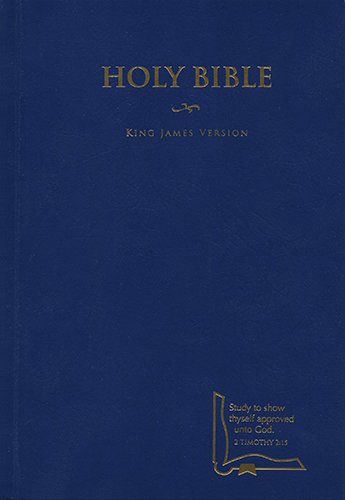 Kjv Drill Bible, Blue Hardcover [Hardcover]