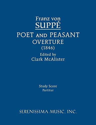 Poet And Peasant Overture Study Score [Paperback]