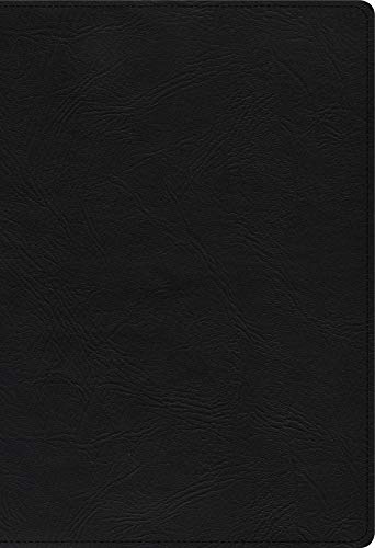 KJV Super Giant Print Reference Bible, Black Genuine Leather [Unknown]