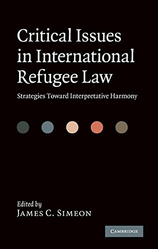 Critical Issues in International Refugee La Strategies toard Interpretative H [Hardcover]