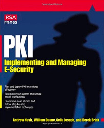 Pki Implementing & Managing E-Security [Paperback]