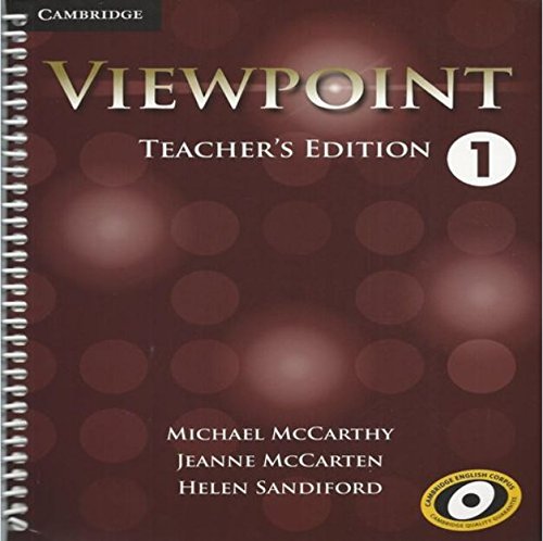 Viewpoint Level 1 Teacher's Edition with Assessment Audio CD/CD-ROM [Mixed media product]