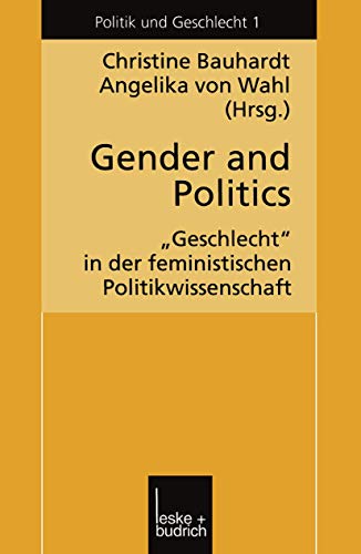 Gender and Politics Geschlecht in der feministischen Politikissenschaft [Paperback]