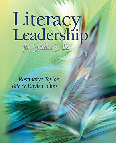 Literacy Leadership for Grades 5-12 [Hardcover]