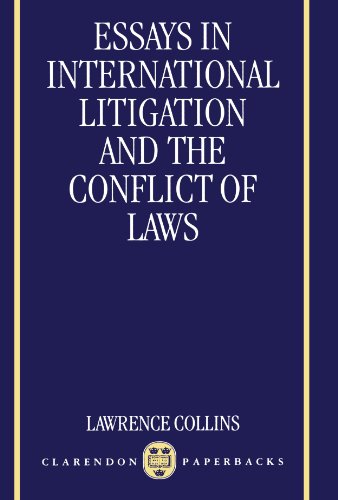 Essays in International Litigation and the Conflict of Las [Paperback]