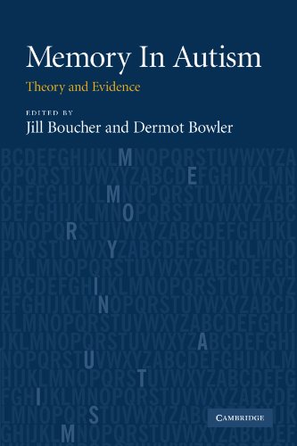 Memory In Autism Theory and Evidence [Paperback]