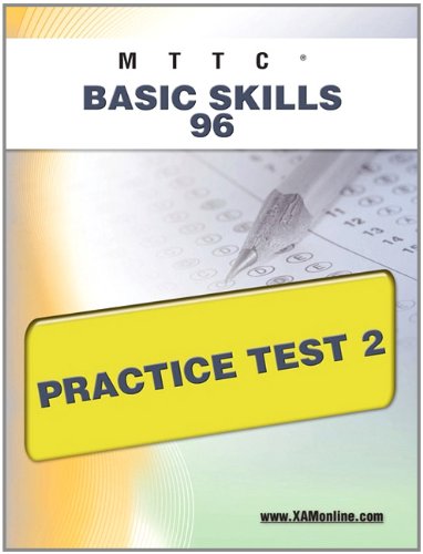 MTTC Basic Skills 96 Practice Test 2 [Paperback]