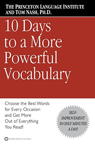 10 Days to a More Poerful Vocabulary [Paperback]