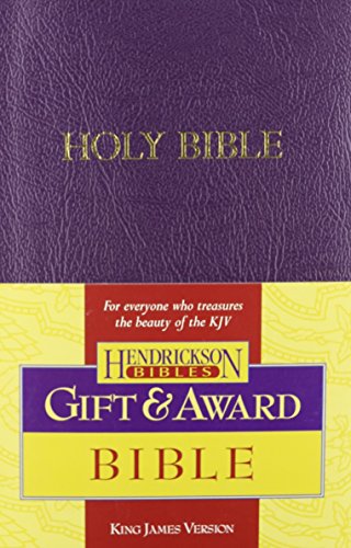 Kjv Gift & Award Bible: Royal Purple [Imitation Leather]