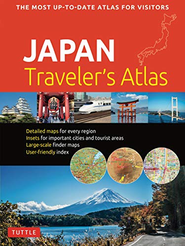 Japan Traveler's Atlas: Japan's Most Up-to-date Atlas for Visitors [Paperback]