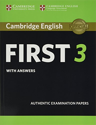 Cambridge English First 3 Student's Book with Answers [Paperback]