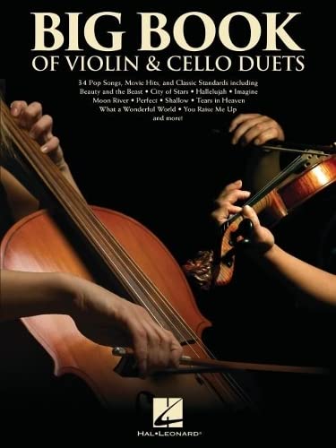 Big Book of Violin & Cello Duets: Score with Separate Pull-Out Parts [Paperback]