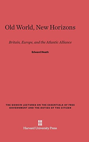 Old World, Ne Horizons  Britain, Europe, and the Atlantic Alliance [Hardcover]