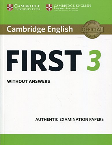 Cambridge English First 3 Student's Book without Answers [Paperback]