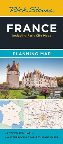 Rick Steves France Planning Map: Including Paris City Maps [Sheet map, folded]