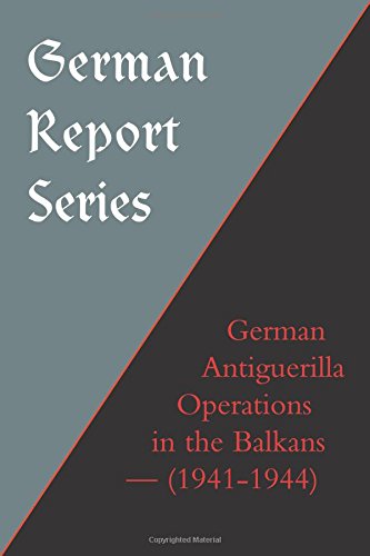 German Antiguerrilla Operations in the [Paperback]