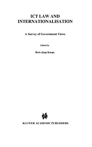 Ict La And Internationalisation A Survey Of Government Vies (la And Electron [Hardcover]