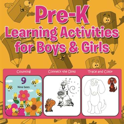 Pre-K Learning Activities For Boys & Girls [Paperback]