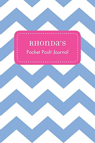 Rhonda's Pocket Posh Journal, Chevron [Paperback]