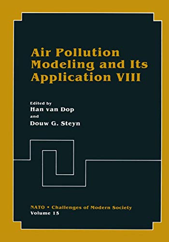 Air Pollution Modeling and Its Application VIII [Paperback]