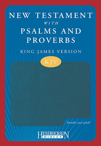 New Testament With Psalms & Proverbs-Kjv [Leather Bound]