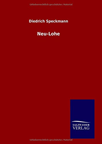 Neu-Lohe (german Edition) [Hardcover]