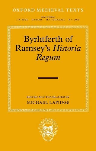 Byrhtferth of Ramsey's Historia Regum [Hardco