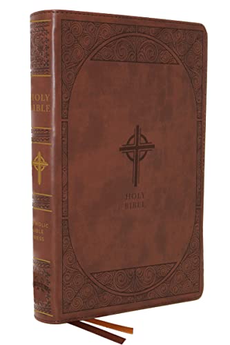 NABRE, New American Bible, Revised Edition, Catholic Bible, Large Print Edition, [Leather / fine bindi]