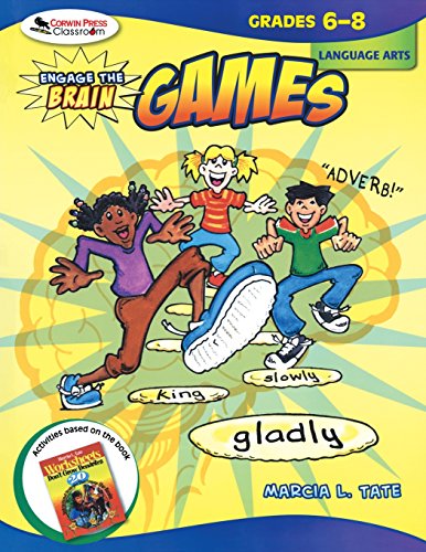 Engage the Brain: Games,  Language Arts, Grades 6-8 [Paperback]