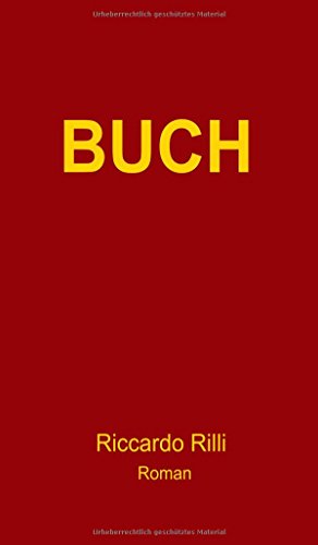 Buch (german Edition) [Paperback]