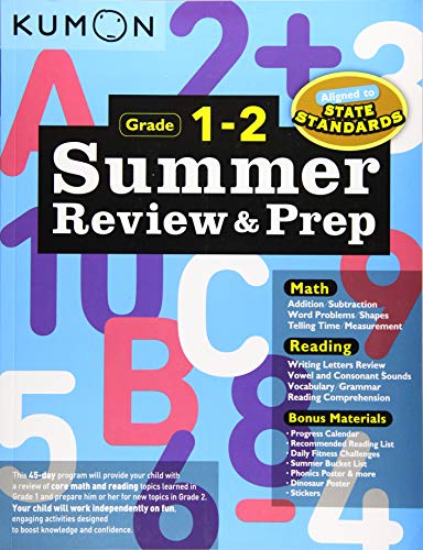 Summer Review and Prep 1-2 [Paperback]