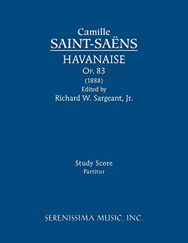 Havanaise, Op.83 Study Score [Paperback]