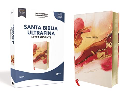 NVI, Santa Biblia, Texto revisado 2022, Letra Gigante, Tapa dura/Tela, Palabras  [Hardcover]