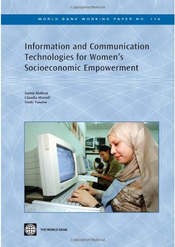 Information and Communication Technologies for Women's Socioeconomic Empoerment [Paperback]