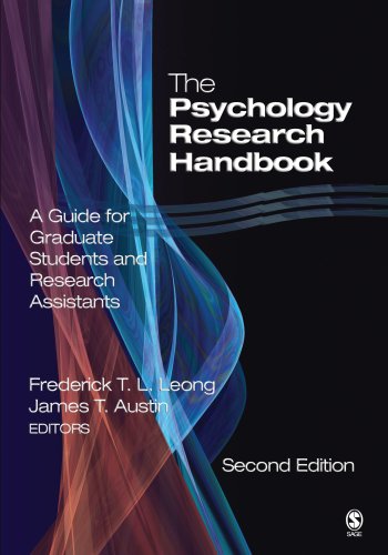 The Psychology Research Handbook A Guide for Graduate Students and Research Ass [Paperback]