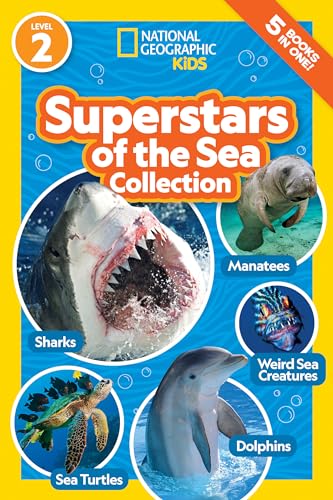 Superstars of the Sea Collection (National Geographic Kids Readers, Level 2) [Paperback]