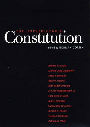 The Unpredictable Constitution [Hardcover]