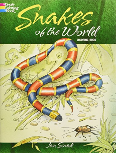 Snakes of the World Coloring Book [Paperback]