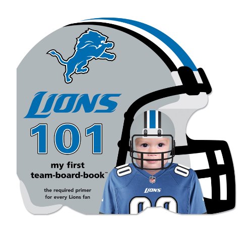 Detroit Lions 101: My First Team-Board-Book [