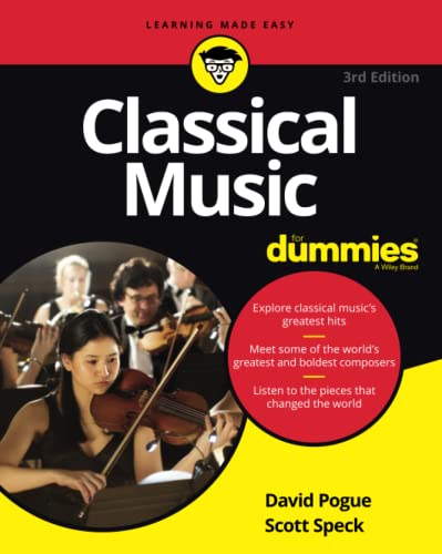 Classical Music For Dummies [Paperback]