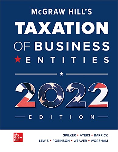 Loose Leaf for McGraw-Hill's Taxation of Business Entities 2022 Edition [Loose-leaf]