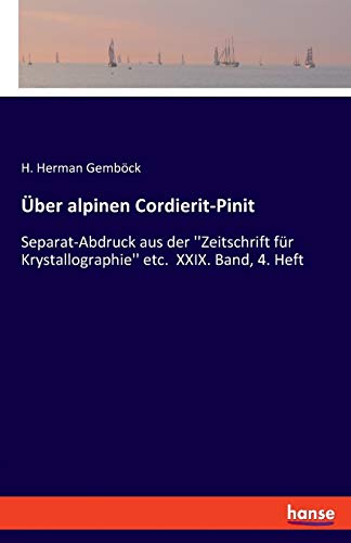 Ueber Alpinen Cordierit-Pinit