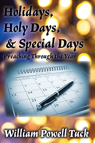 Holidays, Holy Days, & Special Days [Paperback]