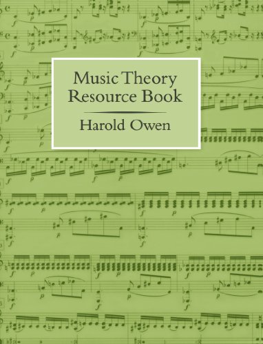 Music Theory Resource Book [Paperback]