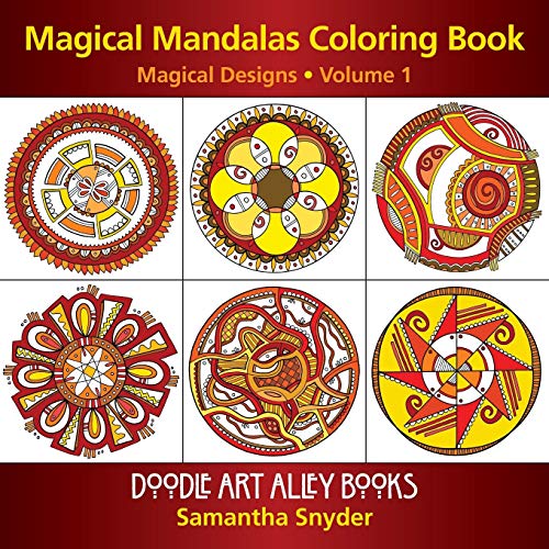 Magical Mandalas Coloring Book Magical Designs (doodle Art Alley Books) (volume [Paperback]