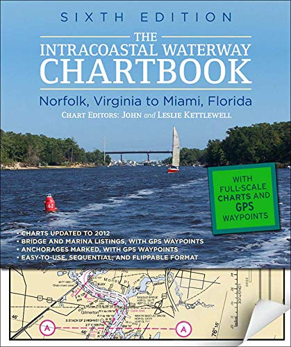 Intracoastal Waterway Chartbook Norfolk to Miami, 6th Edition [Spiral bound]