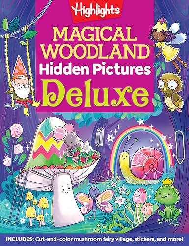 Magical Woodland Hidden Pictures Deluxe: 96 Pages of Magical Recipes, Crafts, Fo [Paperback]