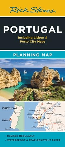 Rick Steves Portugal Planning Map: Including Lisbon & Porto City Maps [Sheet map, folded]